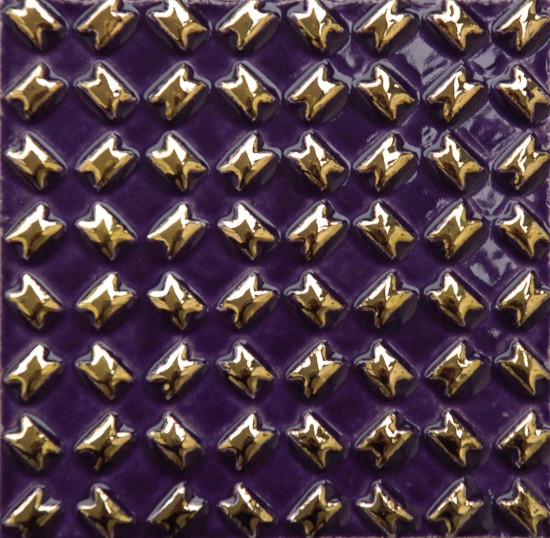 Diagonal violett gold