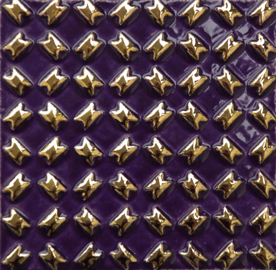 Diagonal violett gold