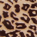 Leopard, braun-rosenholz