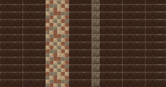 Wall Africa Alligator Brown Stone