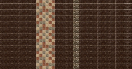 Wall Africa Alligator Brown Stone