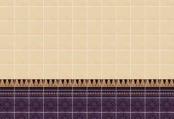 Wall Oriental Crushed Violets