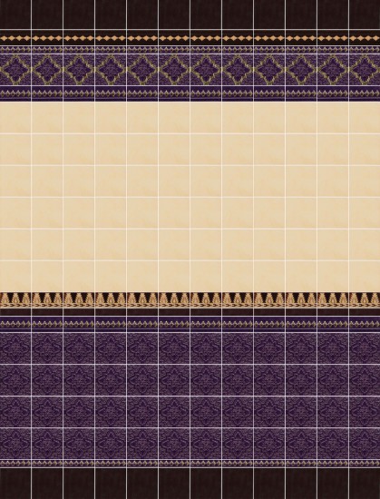 Wall Oriental Crushed Violets