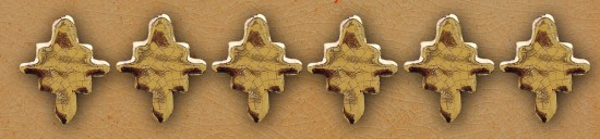 Aixa small Rosenholz Gold