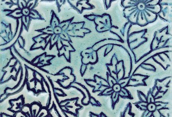 Blüte Blau Türkis